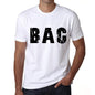 Mens Tee Shirt Vintage T Shirt Bac X-Small White 00559 - White / Xs - Casual