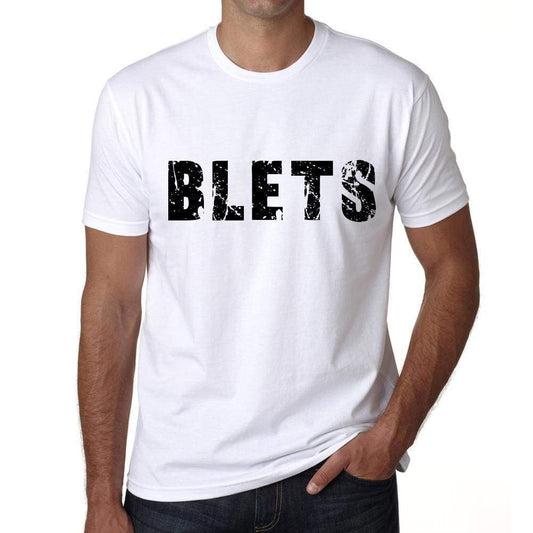 Mens Tee Shirt Vintage T Shirt Blets X-Small White 00561 - White / Xs - Casual