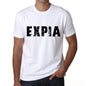 Mens Tee Shirt Vintage T Shirt Expia X-Small White 00561 - White / Xs - Casual