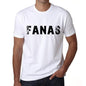 Mens Tee Shirt Vintage T Shirt Fanas X-Small White 00561 - White / Xs - Casual