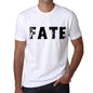 Mens Tee Shirt Vintage T Shirt Fate X-Small White 00560 - White / Xs - Casual