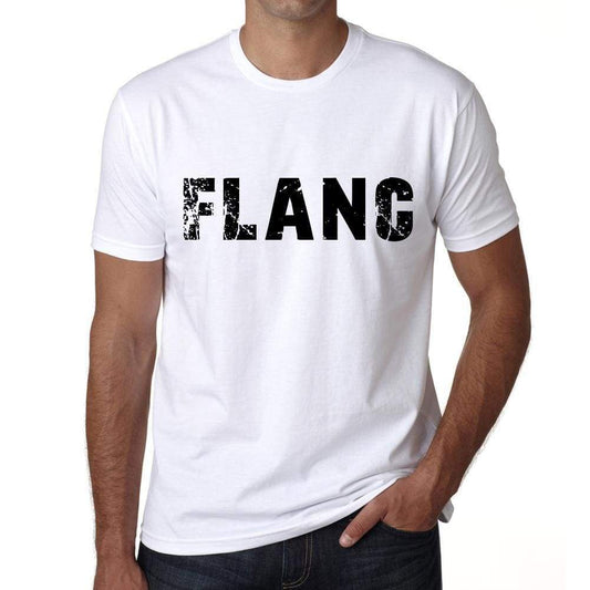 Mens Tee Shirt Vintage T Shirt Flanc X-Small White 00561 - White / Xs - Casual