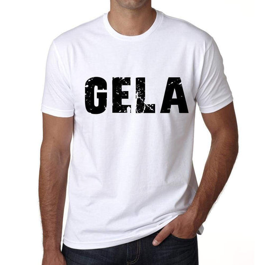 Mens Tee Shirt Vintage T Shirt Gela X-Small White 00560 - White / Xs - Casual