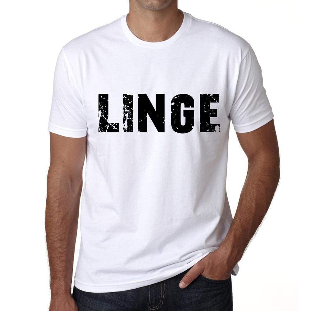 Mens Tee Shirt Vintage T Shirt Linge X-Small White 00561 - White / Xs - Casual