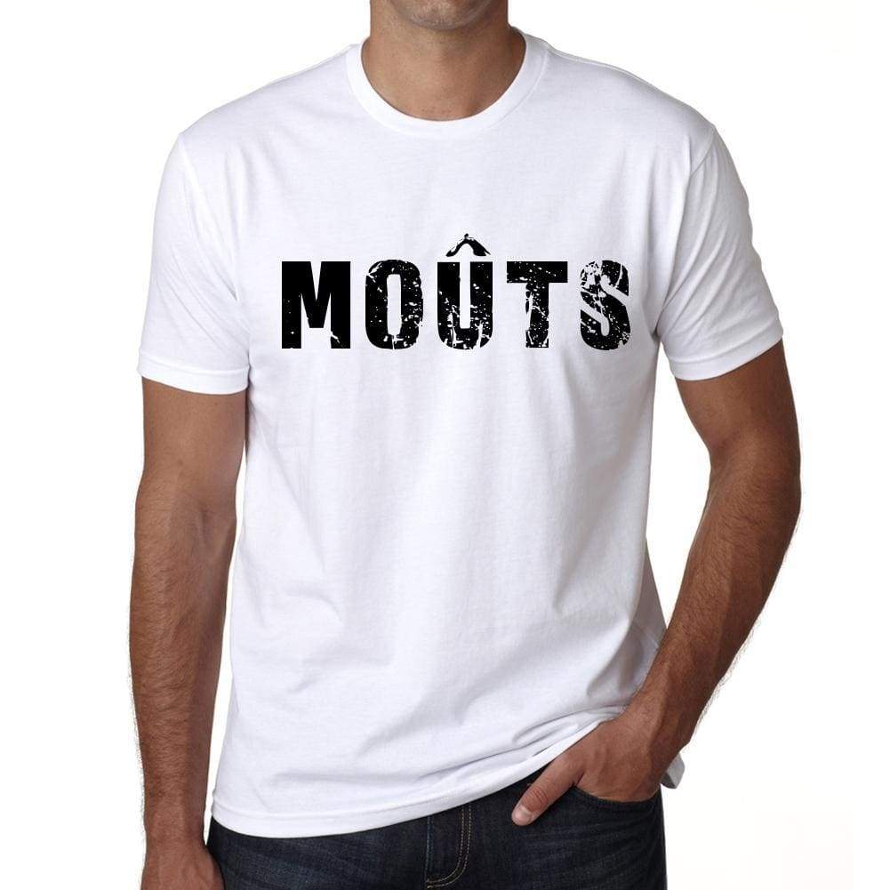 Mens Tee Shirt Vintage T Shirt Moûts X-Small White - White / Xs - Casual