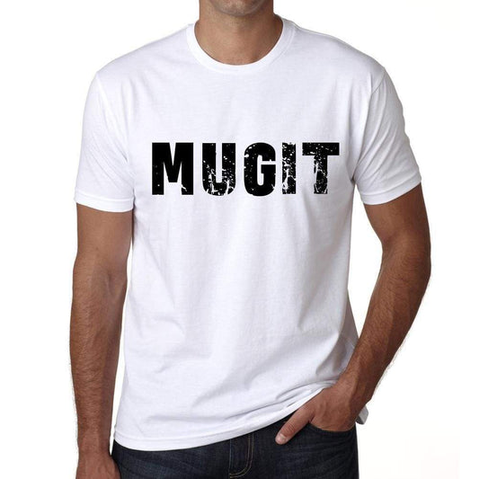 Mens Tee Shirt Vintage T Shirt Mugit X-Small White - White / Xs - Casual