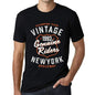 Mens Vintage Tee Shirt Graphic T Shirt Genuine Riders 1993 Deep Black - Deep Black / Xs / Cotton - T-Shirt