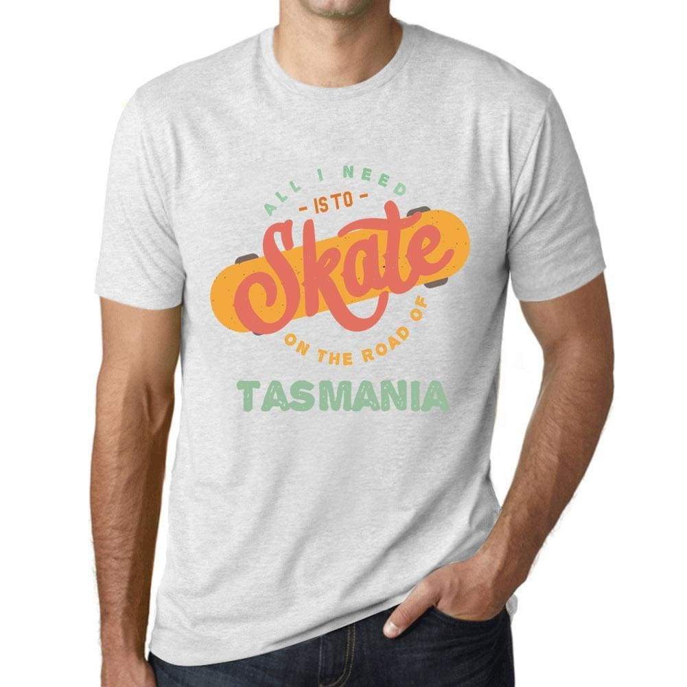 Mens Vintage Tee Shirt Graphic T Shirt Tasmania Vintage White - Vintage White / Xs / Cotton - T-Shirt