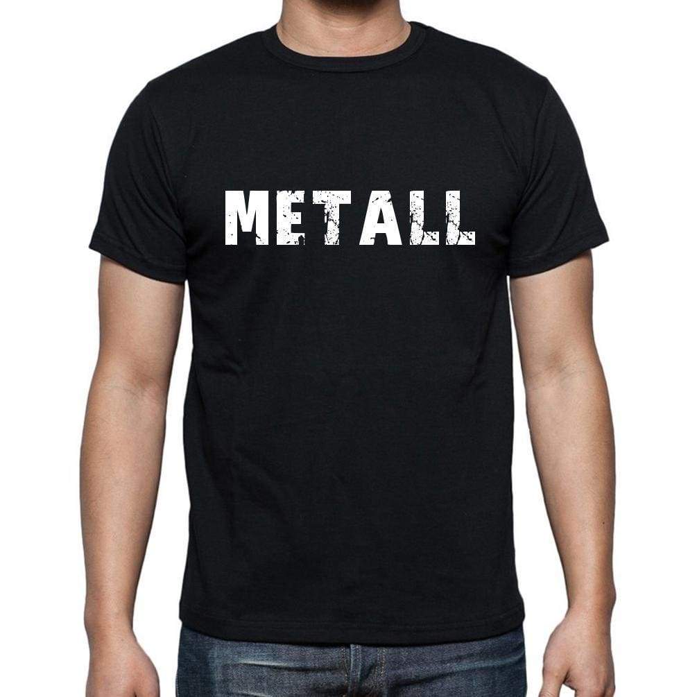 Metall Mens Short Sleeve Round Neck T-Shirt - Casual