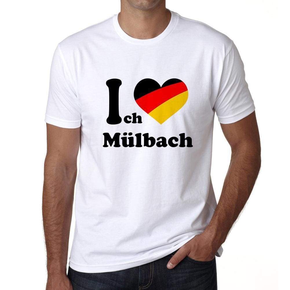 Mlbach Mens Short Sleeve Round Neck T-Shirt 00005