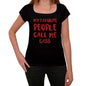 My Favorite People Call Me Cass Black Womens Short Sleeve Round Neck T-Shirt Gift T-Shirt 00371 - Black / Xs - Casual