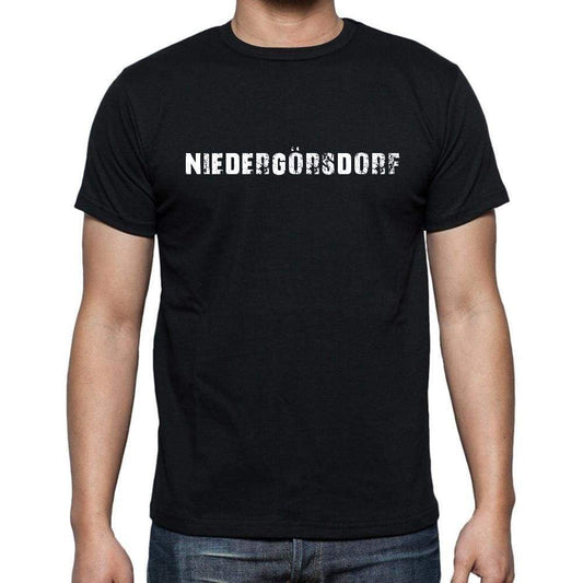 Niederg¶rsdorf Mens Short Sleeve Round Neck T-Shirt 00003 - Casual