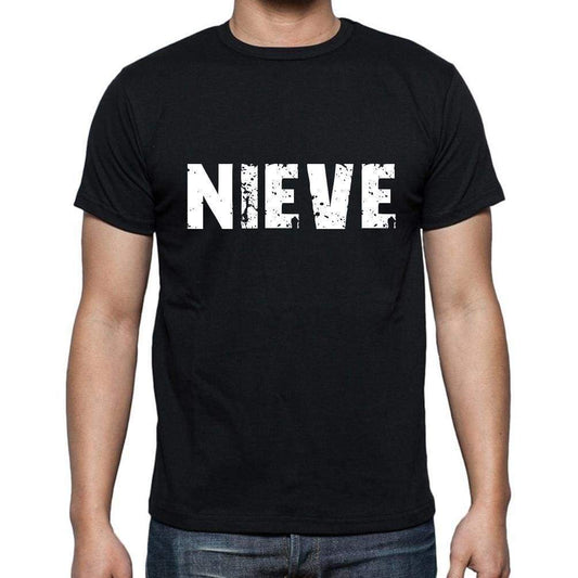 Nieve Mens Short Sleeve Round Neck T-Shirt - Casual