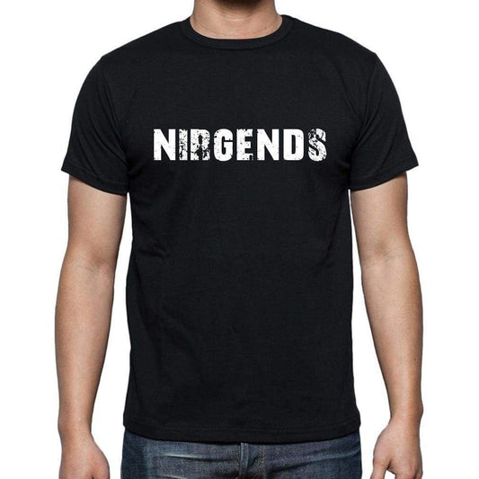 Nirgends Mens Short Sleeve Round Neck T-Shirt - Casual