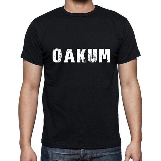 oakum <span>Men's</span> <span>Short Sleeve</span> <span>Round Neck</span> T-shirt , 5 letters Black , word 00006 - ULTRABASIC