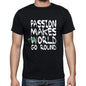 Passion World Goes Round Mens Short Sleeve Round Neck T-Shirt 00082 - Black / S - Casual