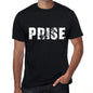 Prise Mens Retro T Shirt Black Birthday Gift 00553 - Black / Xs - Casual
