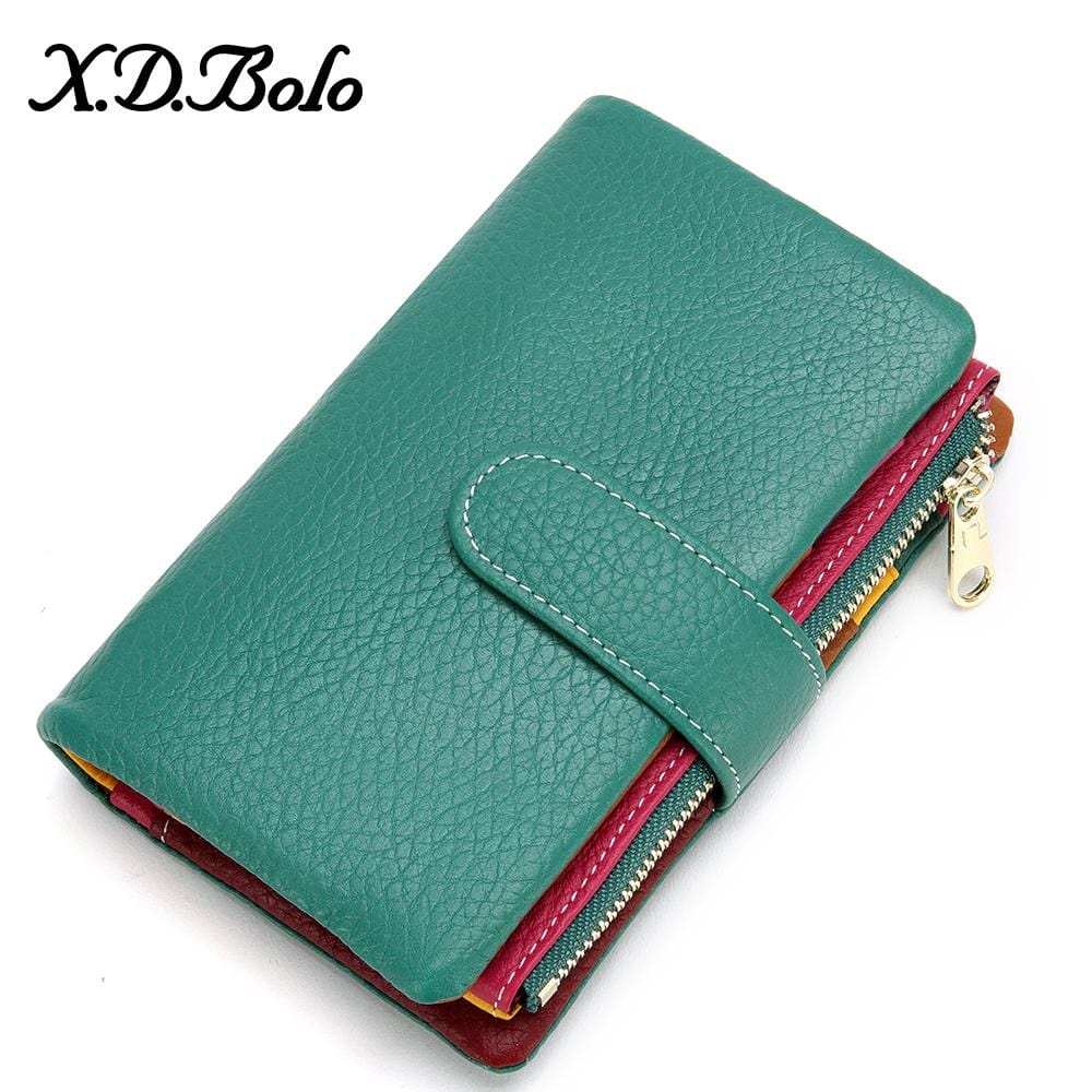 XDBOLO Women's Wallet Short Women Coin Purse Fashion Wallets For Woman Card Holder Ladies Wallet Female Hasp Clutch For Girl