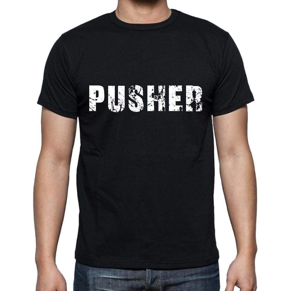 Pusher Mens Short Sleeve Round Neck T-Shirt 00004 - Casual