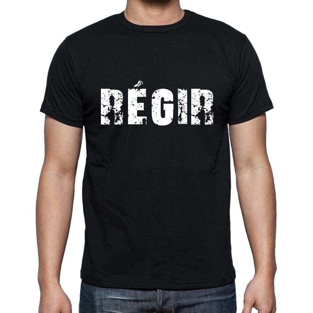 Régir French Dictionary Mens Short Sleeve Round Neck T-Shirt 00009 - Casual