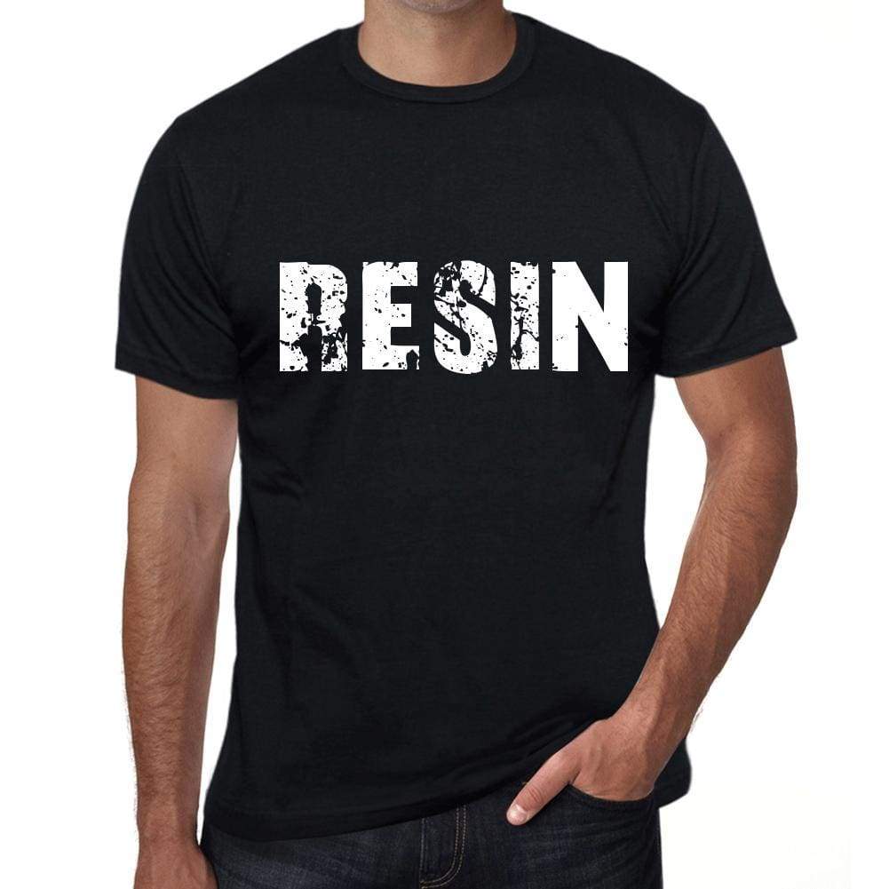 Resin Mens Retro T Shirt Black Birthday Gift 00553 - Black / Xs - Casual