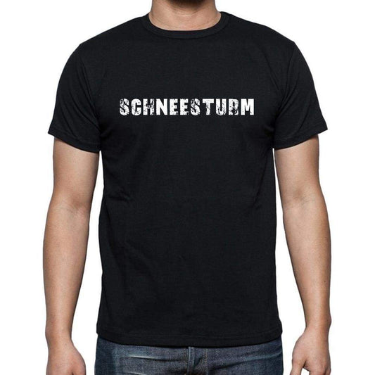 Schneesturm Mens Short Sleeve Round Neck T-Shirt - Casual