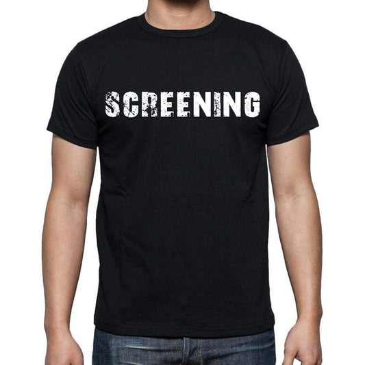 Screening Mens Short Sleeve Round Neck T-Shirt - Casual