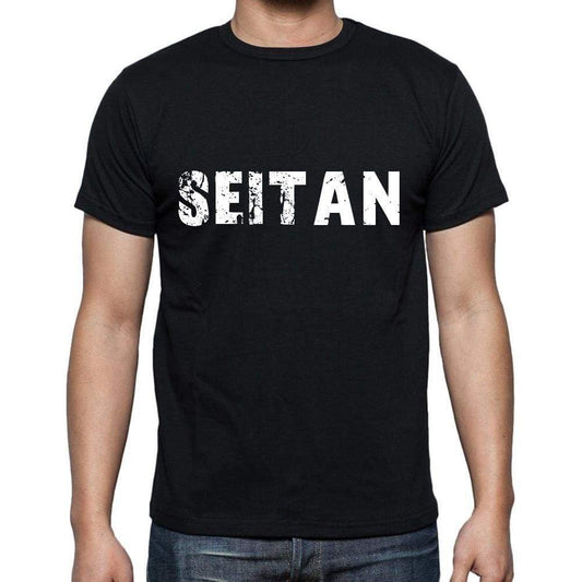 Seitan Mens Short Sleeve Round Neck T-Shirt 00004 - Casual