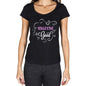 Sensitive Is Good Womens T-Shirt Black Birthday Gift 00485 - Black / Xs - Casual