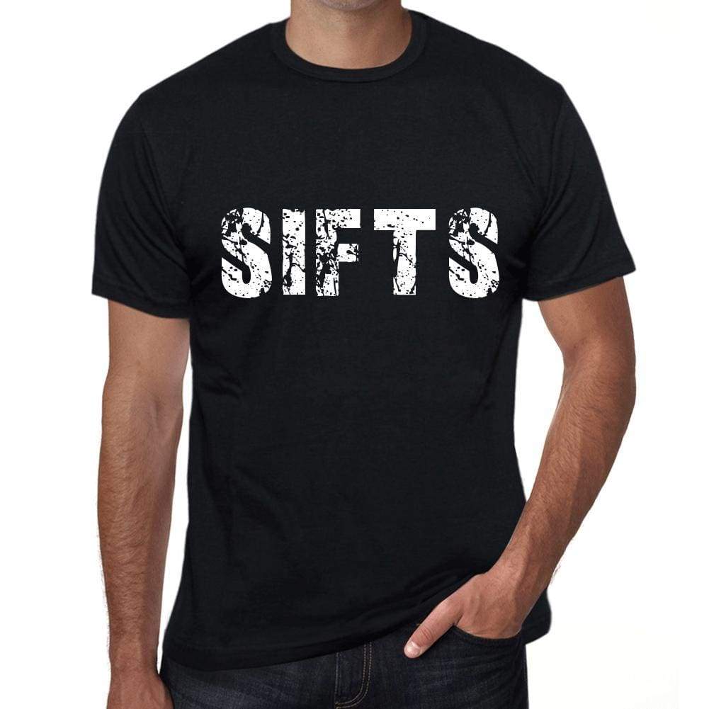 Sifts Mens Retro T Shirt Black Birthday Gift 00553 - Black / Xs - Casual