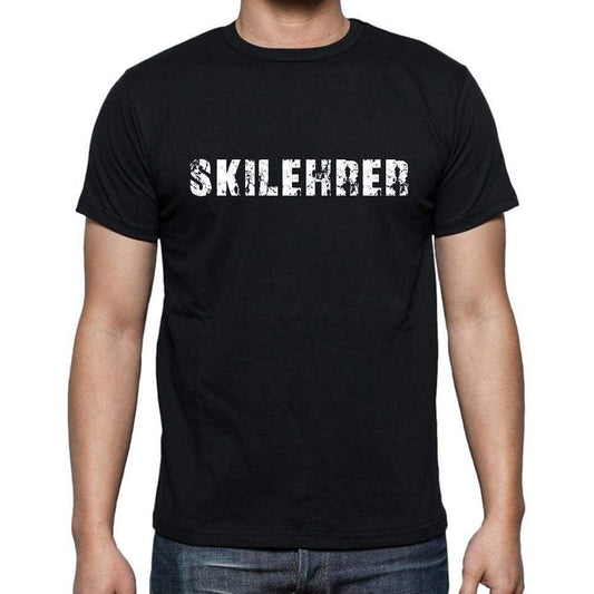 Skilehrer Mens Short Sleeve Round Neck T-Shirt - Casual