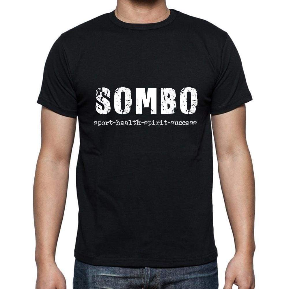 Sombo Sport-Health-Spirit-Success Mens Short Sleeve Round Neck T-Shirt 00079 - Casual