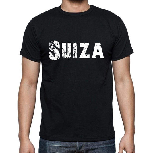 Suiza Mens Short Sleeve Round Neck T-Shirt - Casual