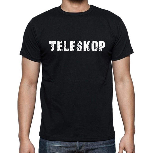 Teleskop Mens Short Sleeve Round Neck T-Shirt - Casual