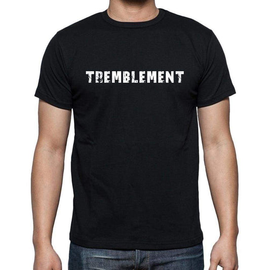 Tremblement French Dictionary Mens Short Sleeve Round Neck T-Shirt 00009 - Casual