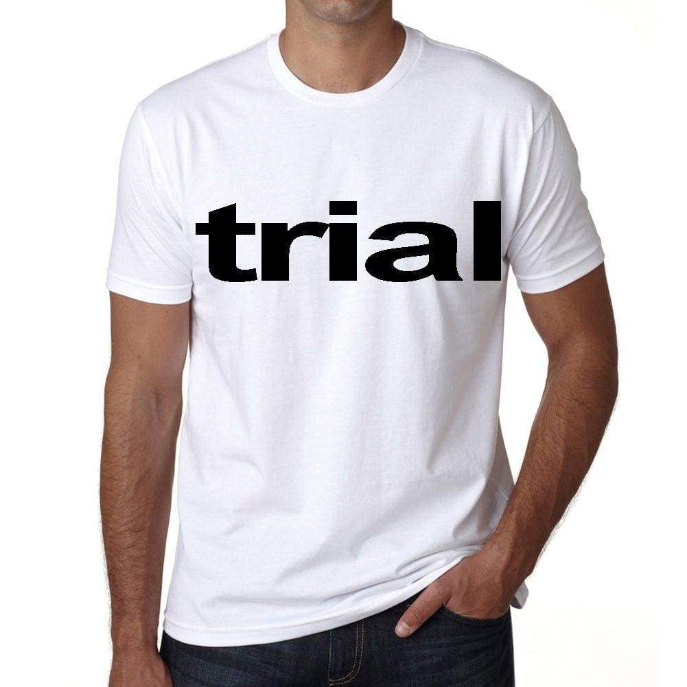 Trial Mens Short Sleeve Round Neck T-Shirt