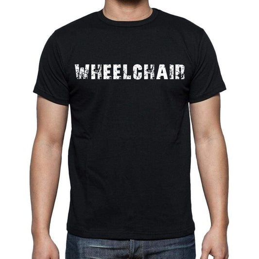 Wheelchair Mens Short Sleeve Round Neck T-Shirt - Casual