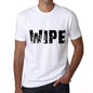 Wipe Mens T Shirt White Birthday Gift 00552 - White / Xs - Casual